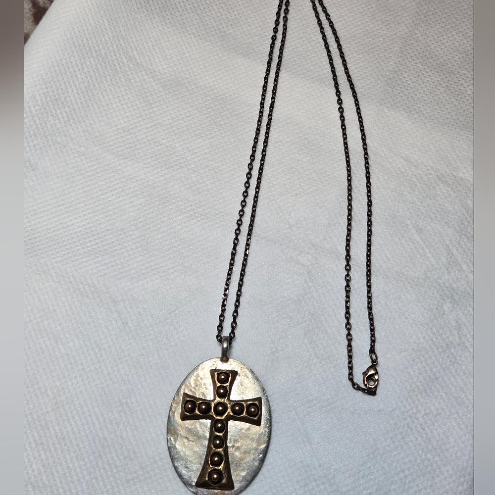 Vintage Jewel Kade Cross Necklace